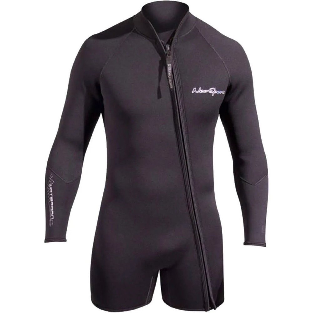 NeoSport Men's Black Shortie Wetsuit